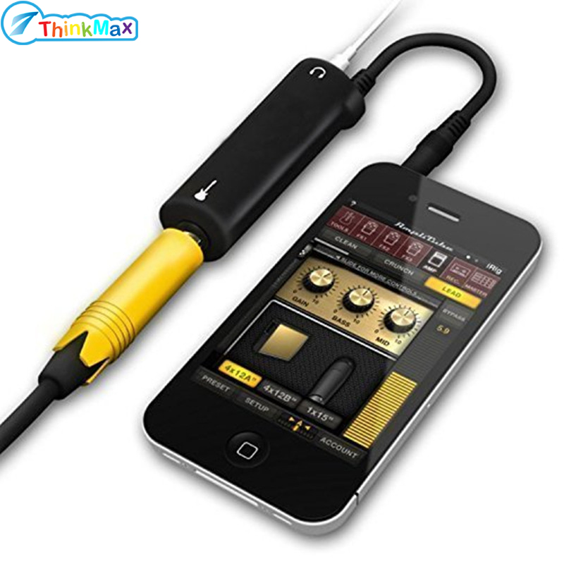Guitar Audio Interface Converter Cable Adapter Audio Interface Converter Pedal Effects Tuner Link Line Guitar Accessories