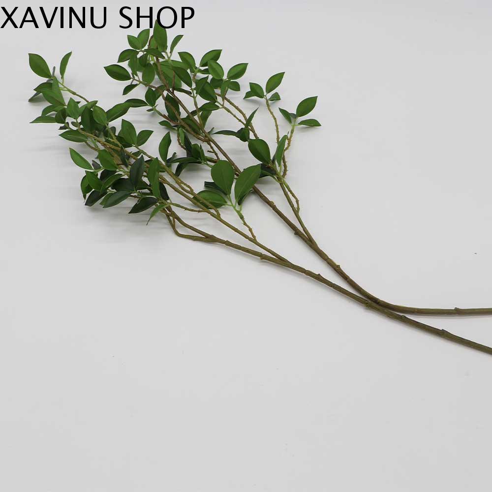 XAVINU Tái sử dụng Trang trí Cây Trang Trí đám cưới Nhà Văn Phòng Giả Hoa Cây nhân tạo Ficus Cây Chi Nhánh Nhân tạo Chi Nhánh Trang Trí Nội Thất