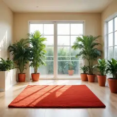 Karpet Bulu Rasfur 200x120x2.5cm  / karpet bulu tebal non anti slip LP