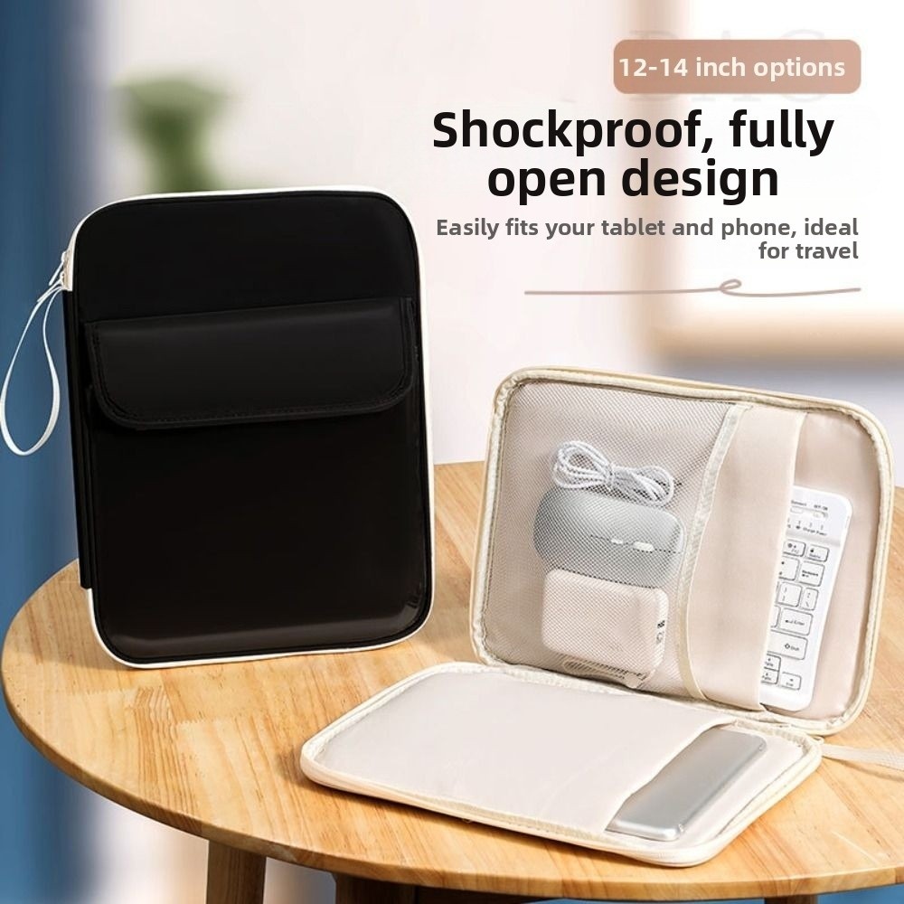 EMERRY Chống sốc Túi đựng laptop Thanh lịch Di động Túi xách máy tính Sáng tạo Đa chức năng Hộp đựng máy tính bảng Nam/Nữ