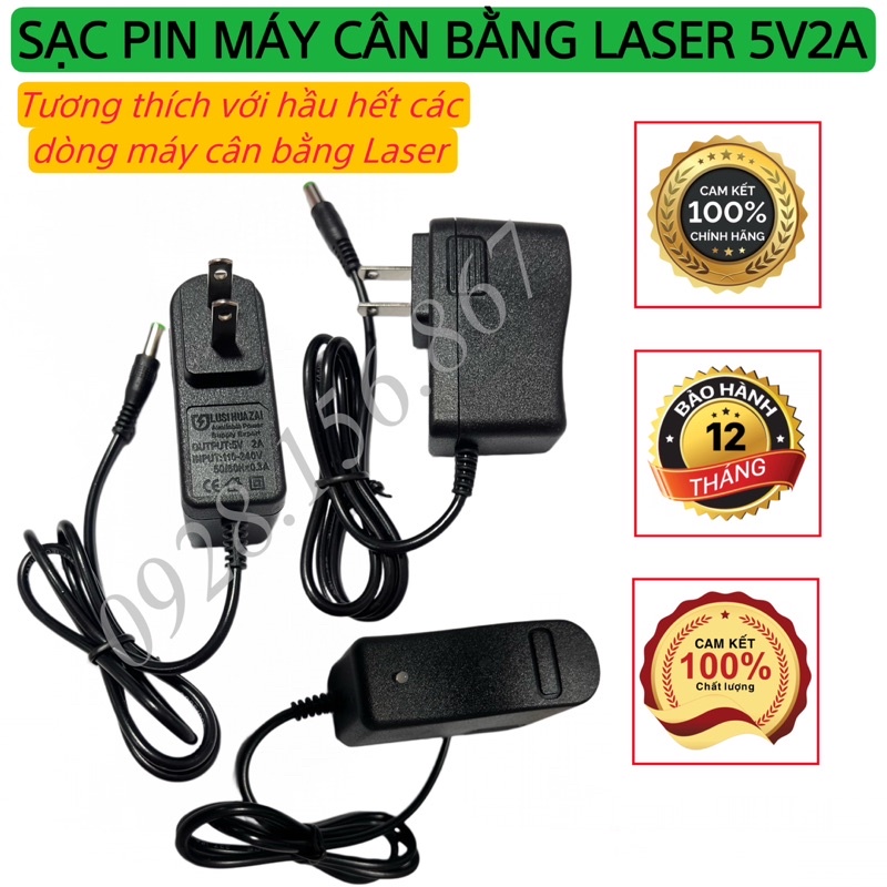 Sạc pin máy cân bằng Laser