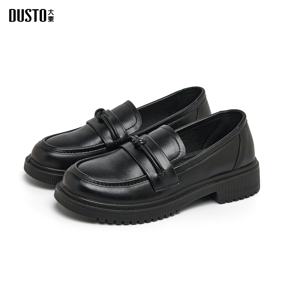 Dusto Women's Loafers Casual and Versatile, Slip-On Style, Available in Beige and Black. ราคา 389 บาท*ส่งฟรี