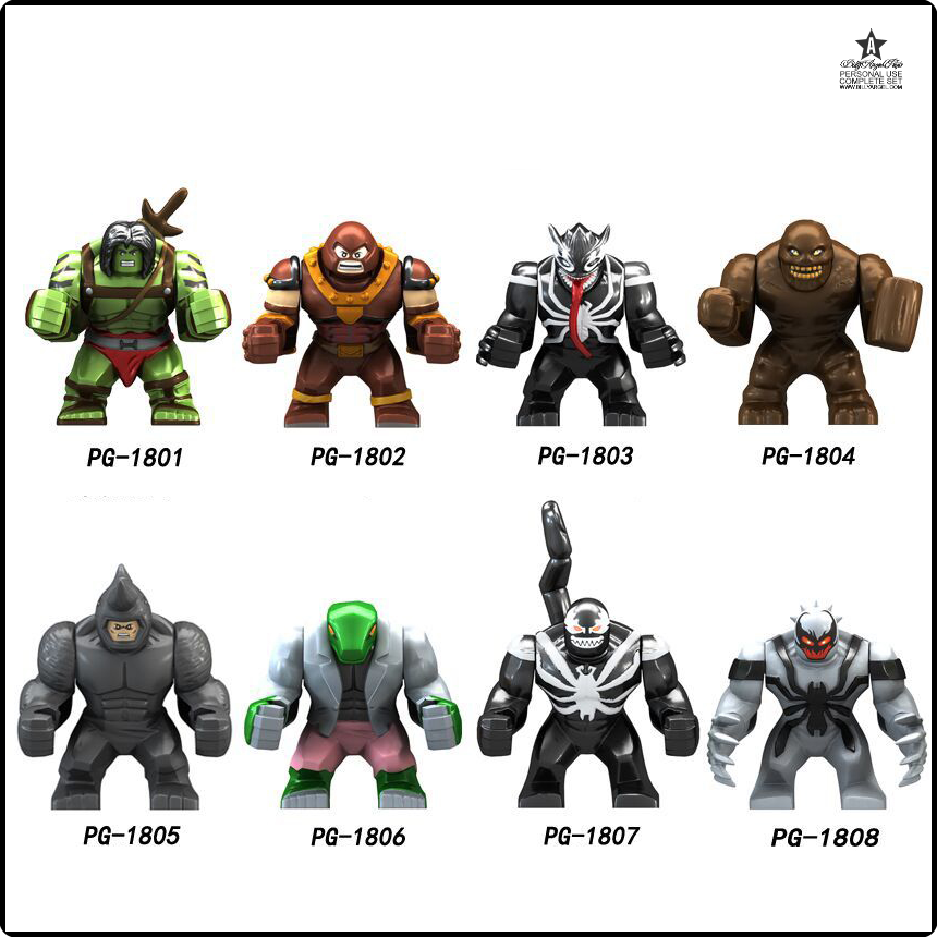 [Seui43] Wunder bausteine Hulk moloch nashorn bức tượng ziegel lernspiel zeug geschenke