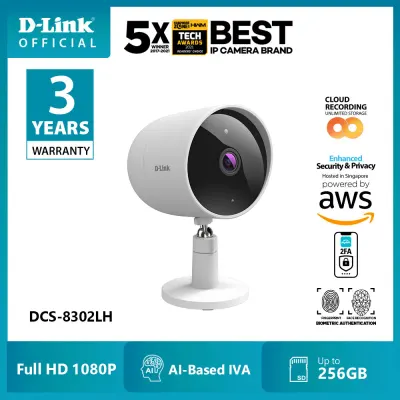 D-Link DCS-8302LH mydlink Full HD Outdoor Wi-Fi Camera