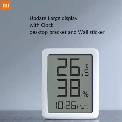 Xiaomi Miaomiaoce E ink Screen LCD Large Digital display Thermometer Hygrometer Clock Timmer watch Temperature Humidity Sensor