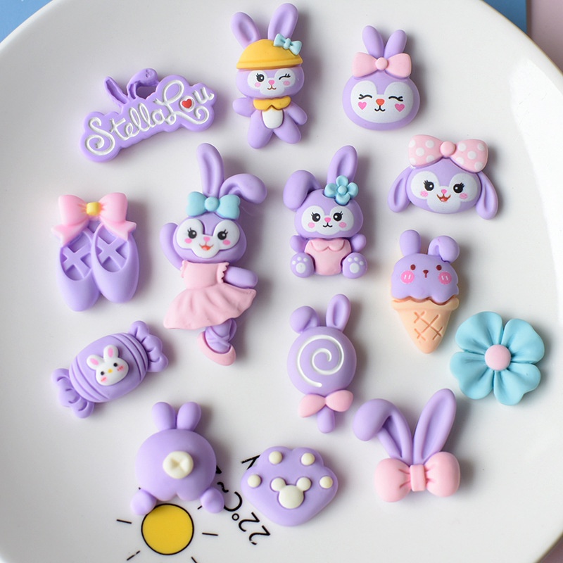 Hoạt hình dễ thương Giày Charms DIY Sanrio giai điệu kuromi cinnamoroll nữ tính phong cách CROCS jib