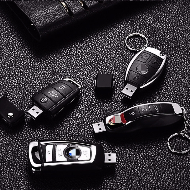 Wholesale 8g Car Key 4S Store Gift U Disk 32G Car Logo Mercedes-Benz BMW 64G Emulation Key Student 1