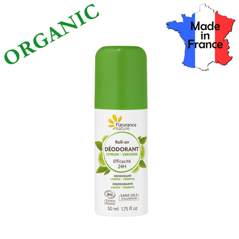 Buy Organic Deodorant - No Aluminium Salts - Made in France - by FLEURANCE NATURE Singapore