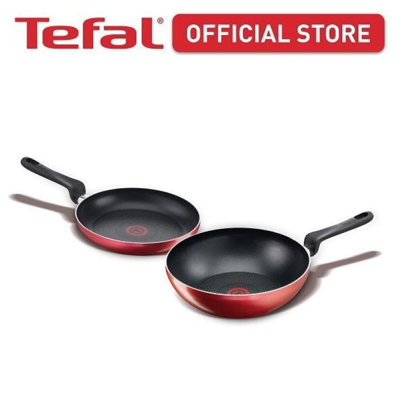 Tefal Red Star Collection Frypan Wokpan Set CWS266 Singapore
