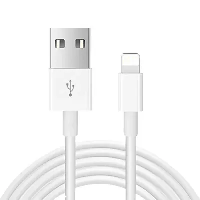 【SG Seller】1m 2m 3m Wire Cord USB Cable for Apple IPhone X XS MAX XR 5S SE 6S 7 8 Plus 12 11 Pro Ipad Air Fast Quick Charge Data Line White