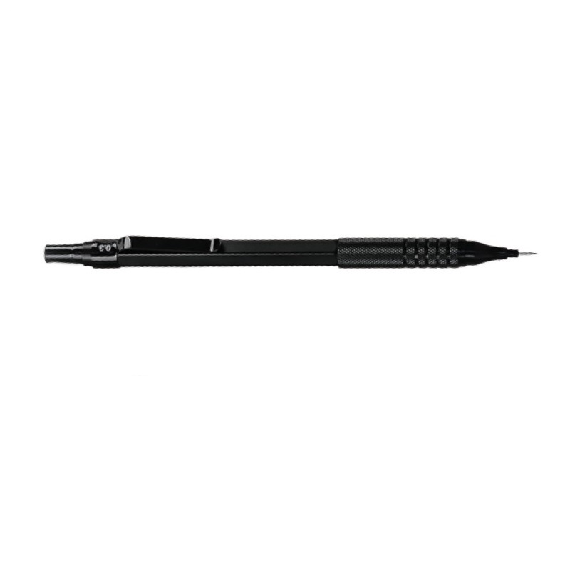 0.5MM Pensil Mekanik Metal Mechanical Drafting Pencil Dengan Pusat Gravitasi Rendah Untuk Sekolah / Kantor - Pentel Pencil Graph Gear 500 Gambar Logam Pensil Khusus Kantor Sekolah Tulis Perlengkapan Seni