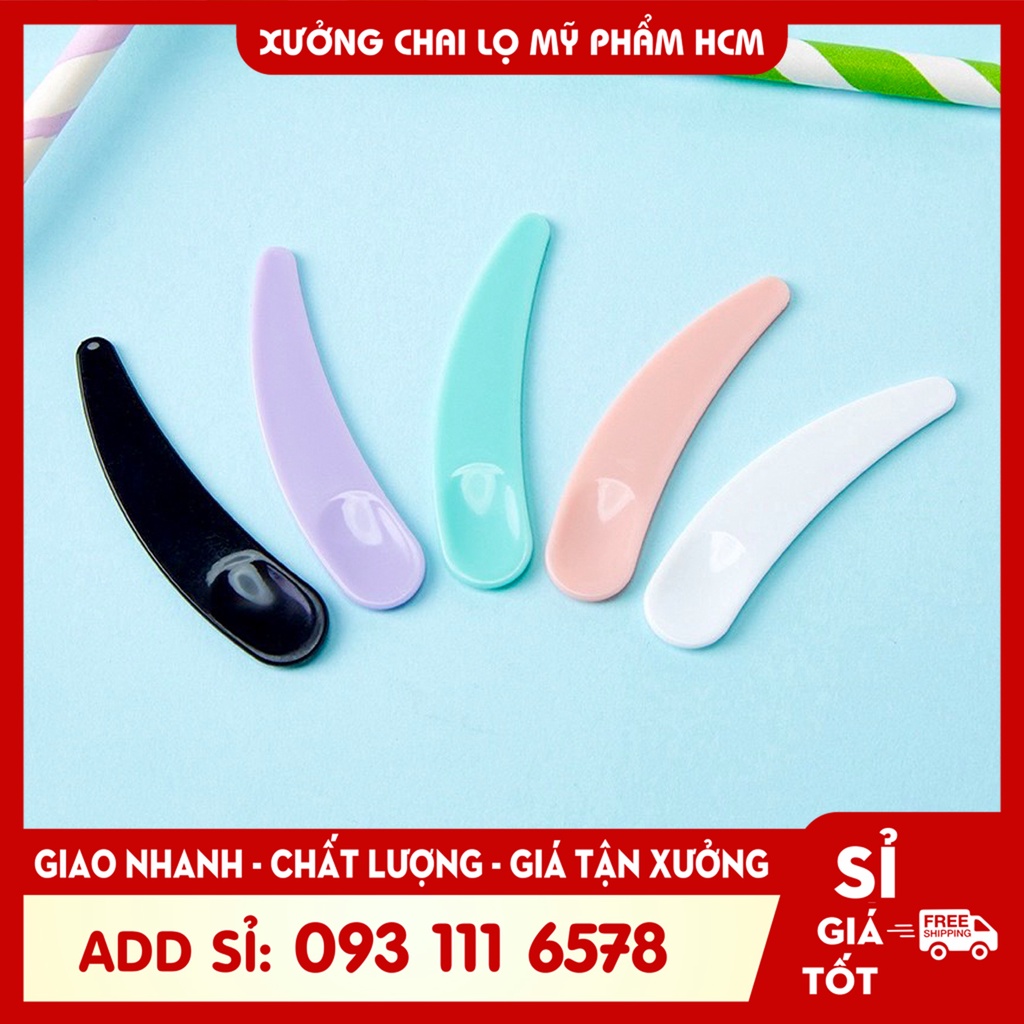 Muỗng múc kem - muỗng mỹ phẩm - que múc kem - chai lọ mỹ phẩm