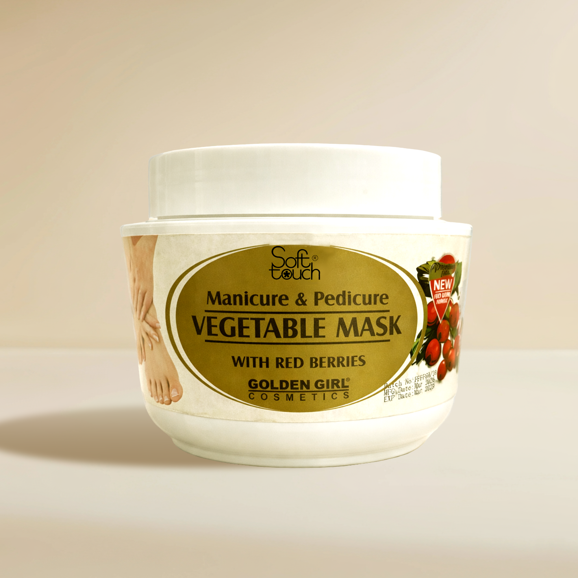 Soft Touch Manicure & Pedicure Vegetable Mask | Face Mask Care | 500ml