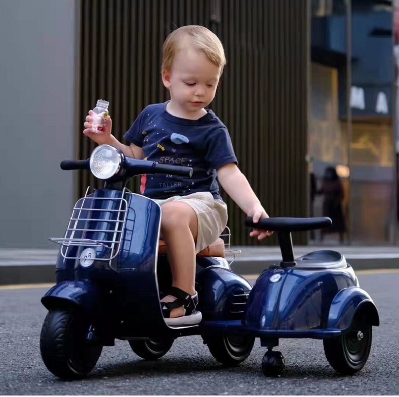 Children s Electric Car Boys And Girls Baby Tricycle Rechargeable Remote