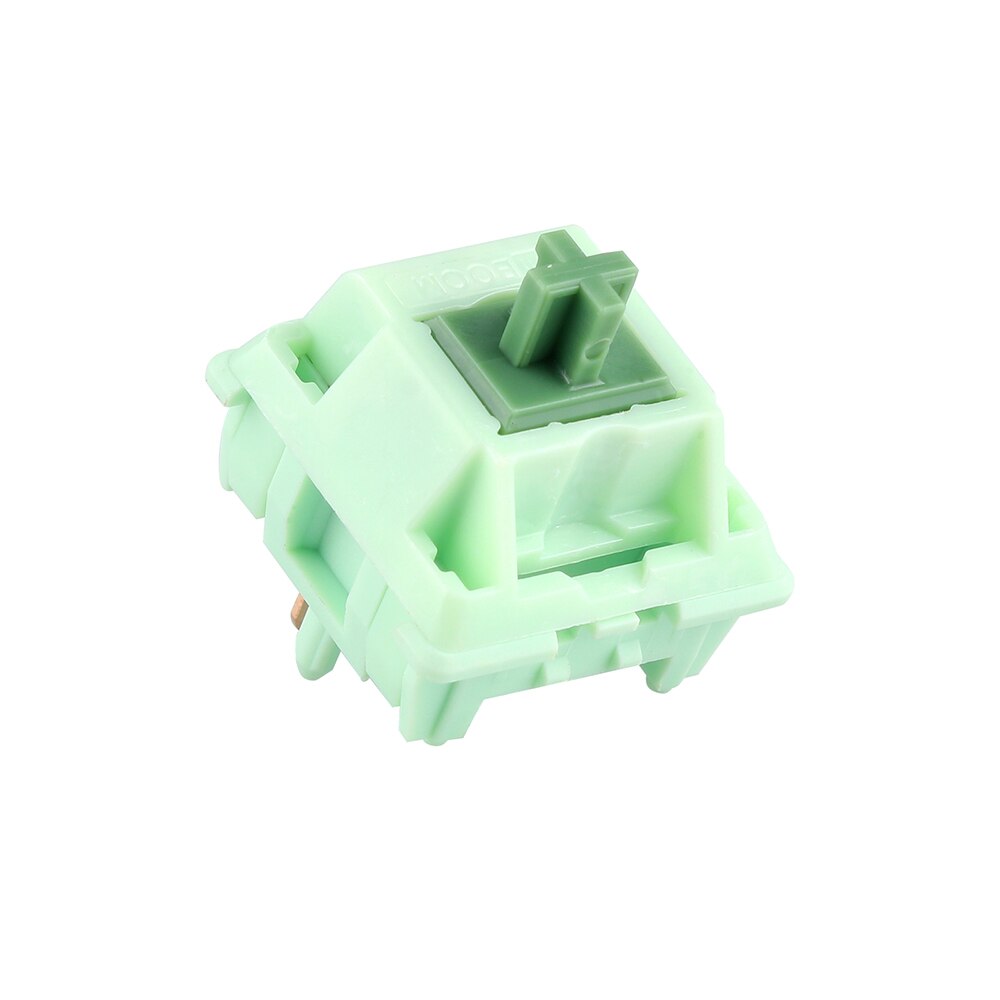 35Pcs Kiiboom Matcha Latte Switches 55G 5Pins Linear Mechanical Switches For Hot Swappable Mechanical Keyboard