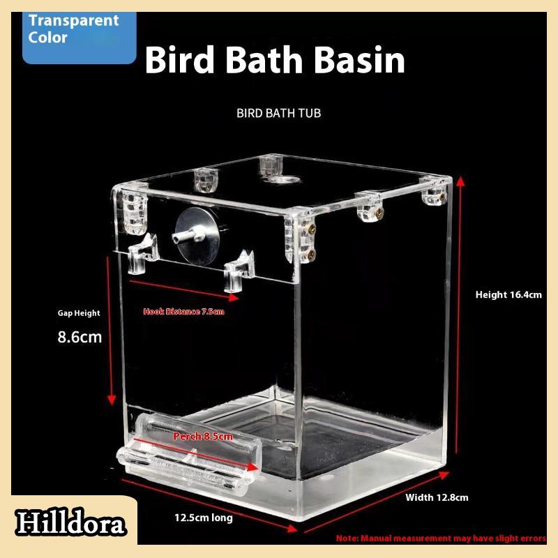 [Hilldora] Chim trung chuyển treo bát cho lồng tự động thực phẩm Dispenser Vẹt ăn chim vẹt phụ kiện - 9