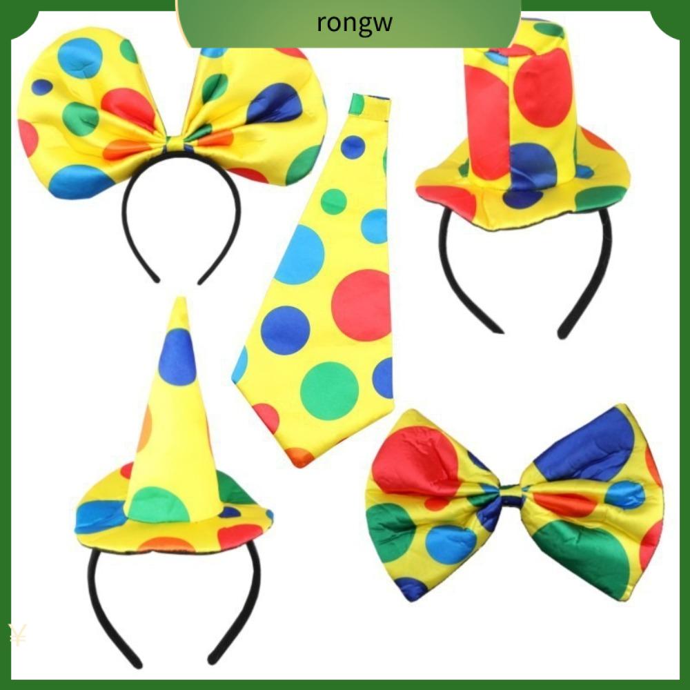 RONGW Nơ Bướm Mũ trang phục ngộ nghĩnh Mũ Lưỡi Trai Mũ chấm bi Đạo cụ trang phục  Phụ kiện mũ Đạo cụ hóa trang