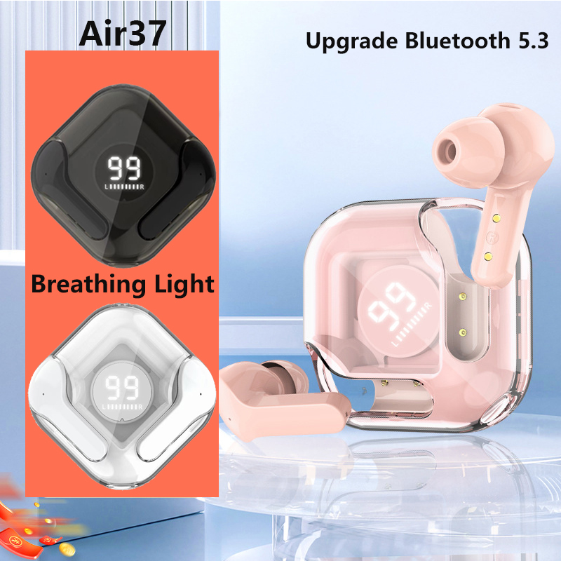 Mezone Air37 Wireless Bluetooth Earphones Business Headset With Mic Voice Control Handsfree BT5.3 Ear Plugs Stereo ราคา 241 บาท*ส่งฟรี