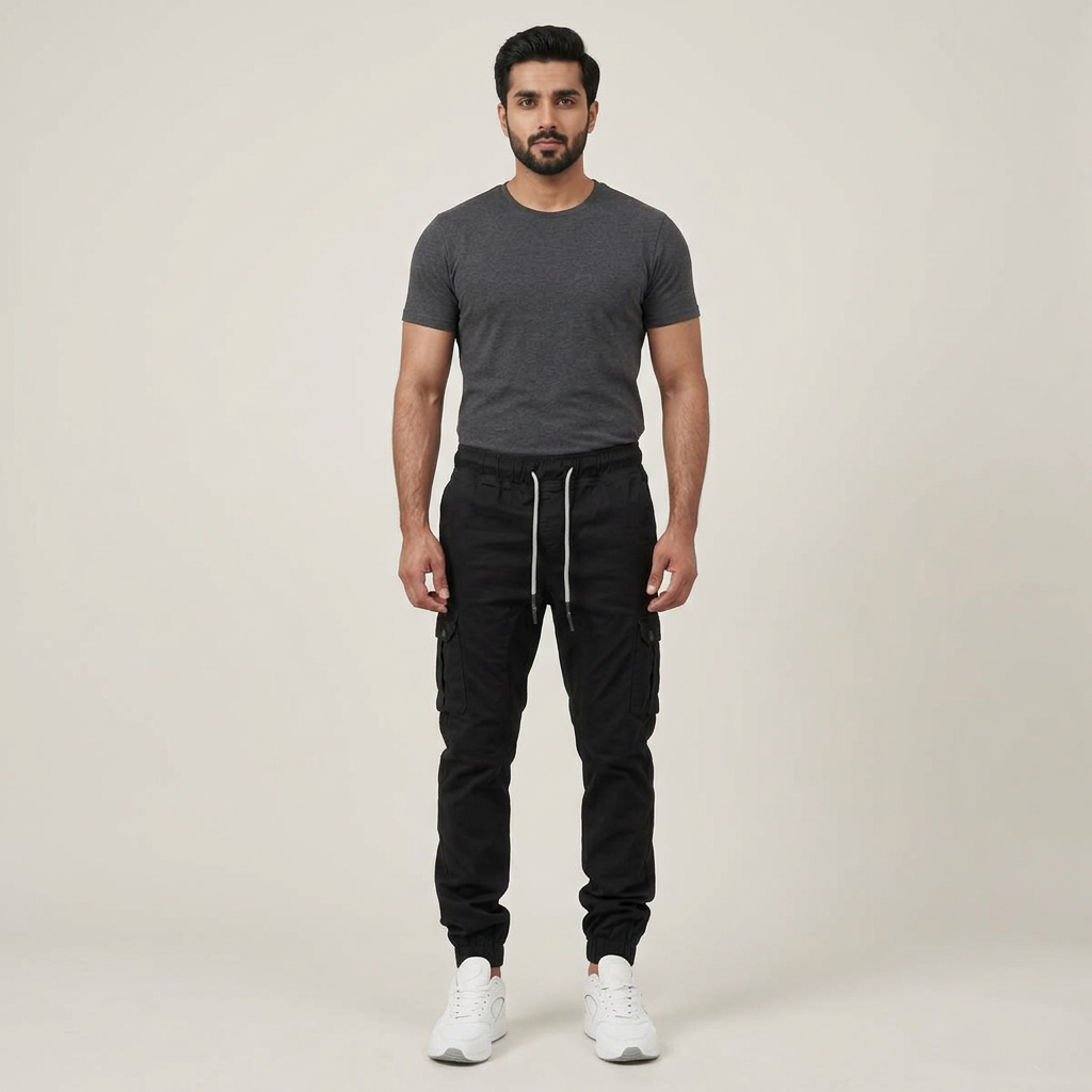 Cargo Trousers for Men - 6 Pocket Trousers - 6 Pocket Cargo Trousers in all Colors - Cargo Trouser- Mens Trousers – Trousers for Men - 6 Pocket Trouser –