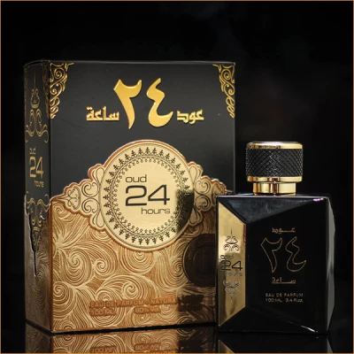 ARD AL ZAAFRAN Oud 24 Hours Perfume Spray Fragrance 100ml - Arabic Perfume From Dubai