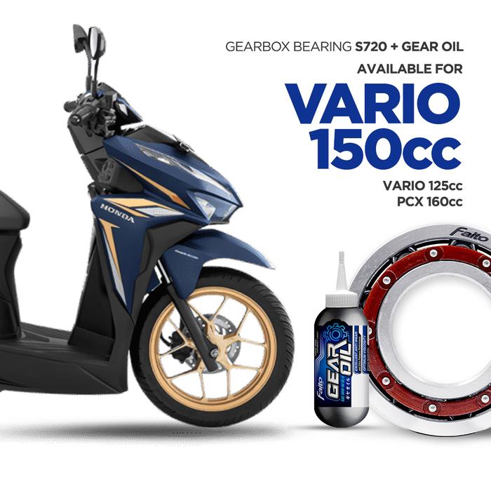 FAI/TO BEARING SET GARDAN MATIK VARIO 125/ VARIO 150 / PCX 150 CBU S720 & GEAR OIL OLI GARDAN - wotahsale Harga 1,240,000 rupiah*Gratis Ongkir