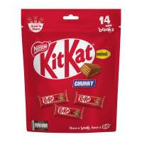 Nestle Kit Kat Chunky Mini Milk Chocolate Sharebag 14s