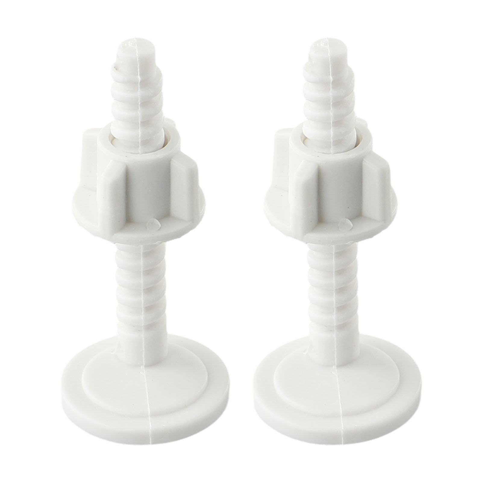 【Rockhouse】 đáng tin cậy nắp toilet sửa chữa phụ kiện dễ dàng cài đặt 2pcs Bolt thay thế [Sản phẩm Mới]