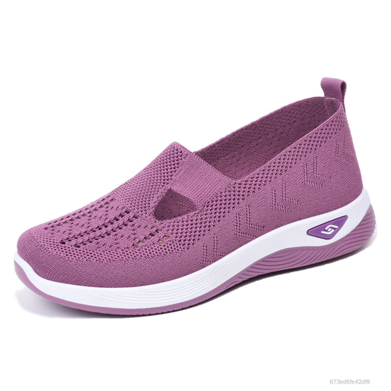 Mùa Hè 2024 Mới Thoải Mái Giày Nữ Thời Trang Đế Mềm Thoáng Khí Rỗng Ra Flat Cho Nữ Zapatos De mujer BS-VN - 4