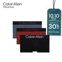 CALVIN KLEIN Bold Logo Low Rise Trunks 3 Pack Mens