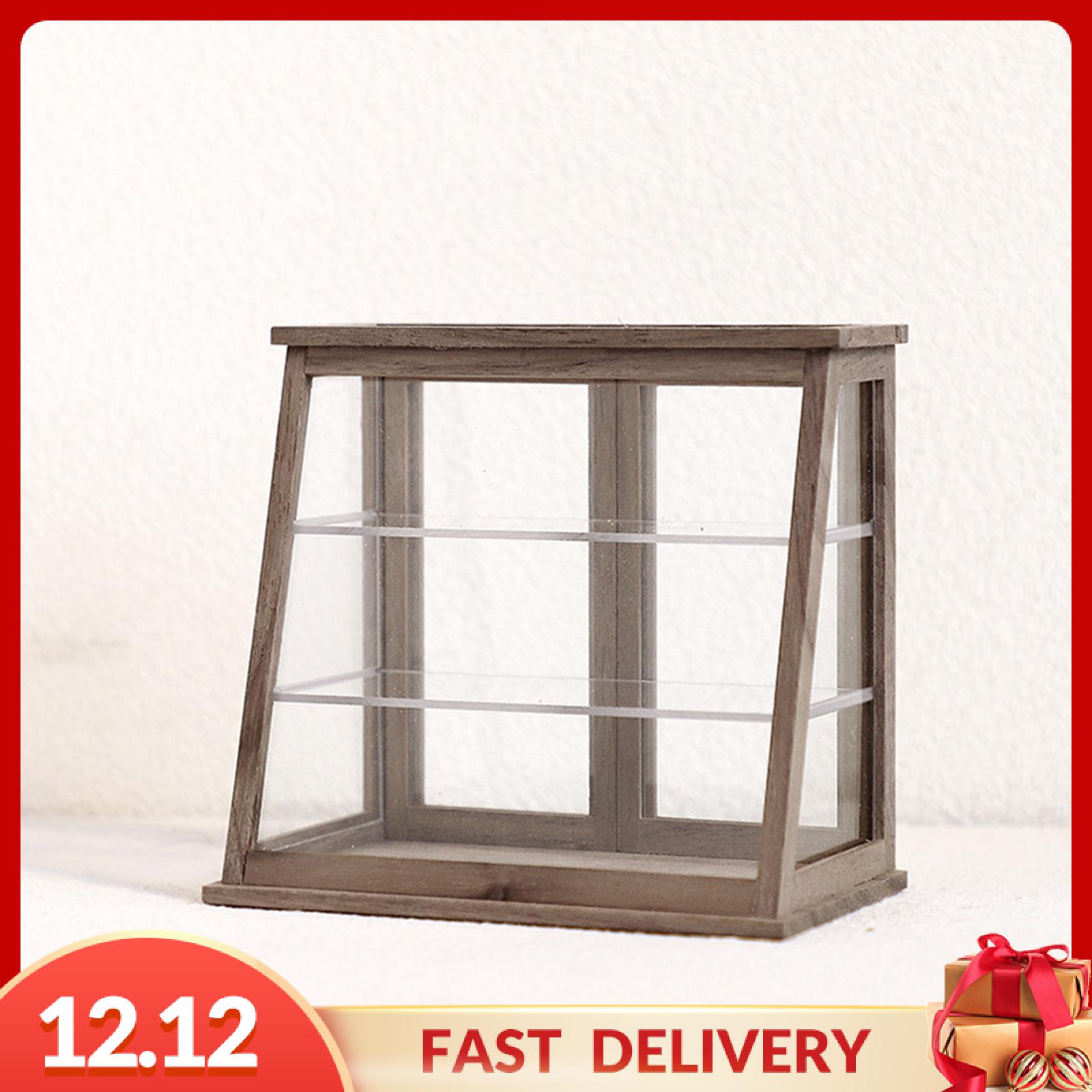 Pezhong Miniature Store Display Cabinet 1:12 Scale Doll House Cakes Cabinet ราคา 25,664 บาท*ส่งฟรี