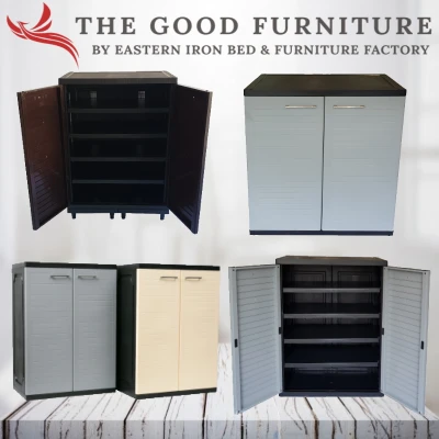 [TheGoodFurniture] Plastic Shoe Cabinet. Washable Storage. Shoe Rack. Shoe Cupboard. IMPORT DIRECT FROM ORIGINAL MANUFACTURER. QUALITY AND AUTHENTICITY GUARANTEED.