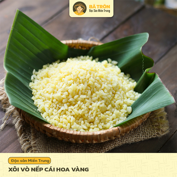 [Hàng Tuyển]_Xôi Vò Nếp Cái Hoa Vàng_500gr