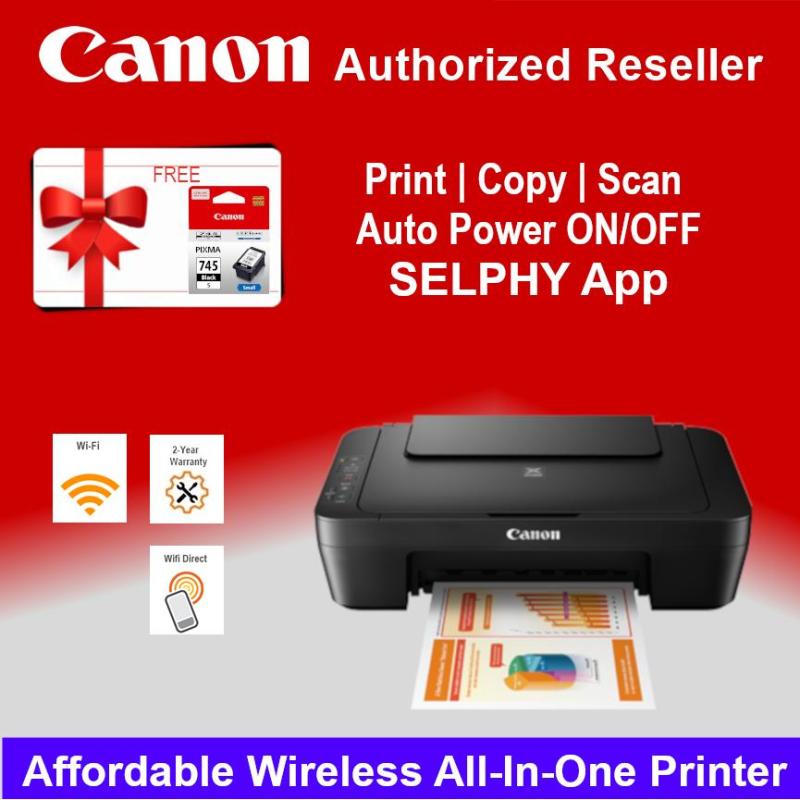 [Local Warranty] Canon PIXMA MG3070S Compact Wireless All-In-One Printer MG-3070S MG-3070 MG 3070S 3070 Singapore
