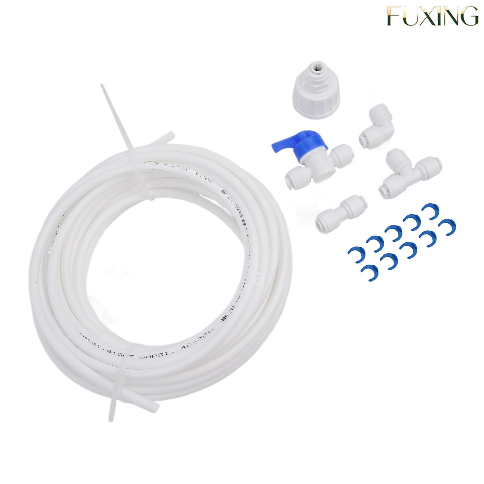 【EELHOE】 1/4 Inch Water Hose Tube with Connector for Garden and For RO Purifiers Giá 321,000 Đồng*Miễn phí vận chuyển