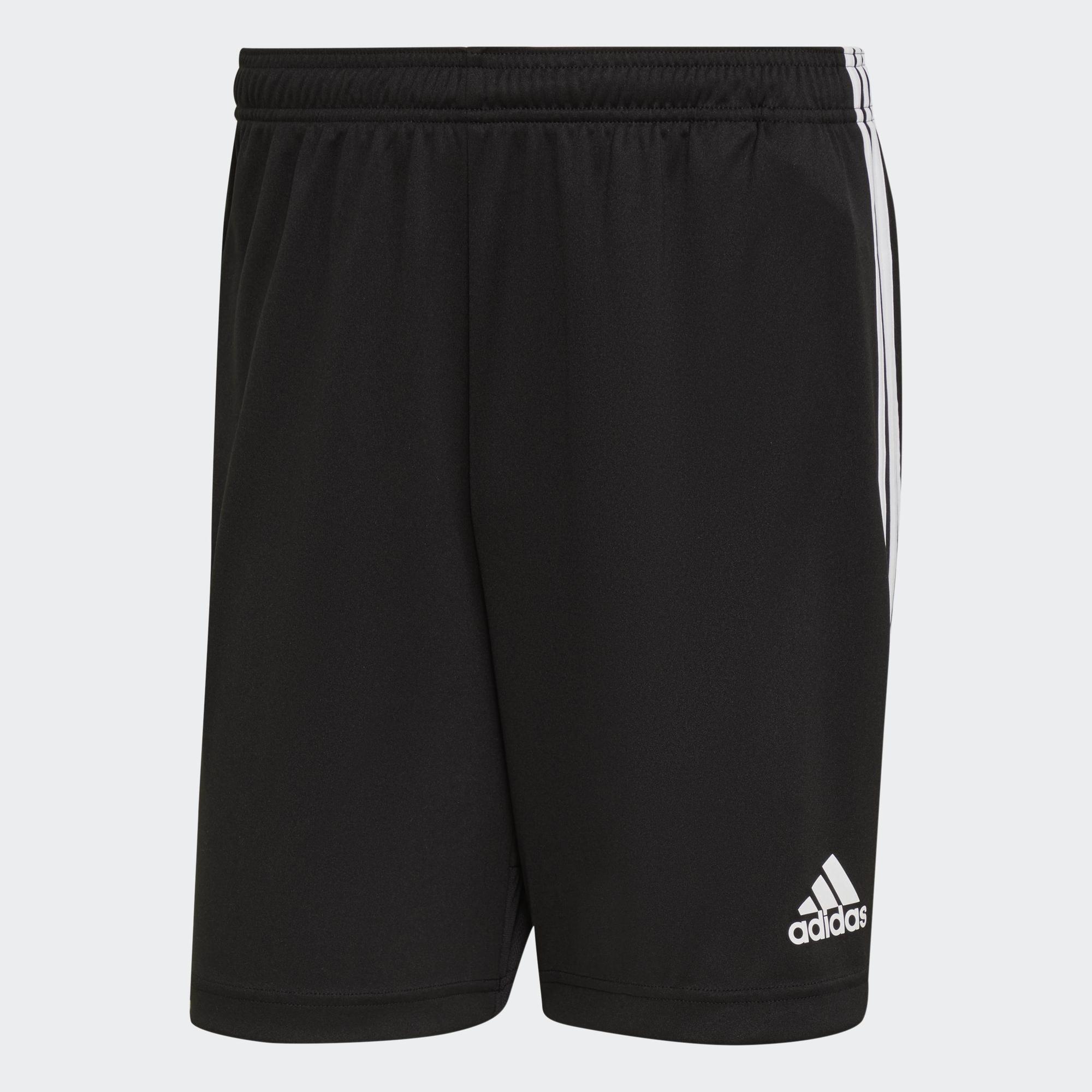 adidas Bóng đá Quần Short 3 Sọc Sereno Cut AEROREADY Nam Đen H28919