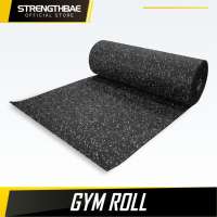 Rubber Gym Roll Mat STRENGTHBAE Lantai Gym Karpet Gym Commercial 6mm 8mm 10mm Anti Slip Heavy Duty