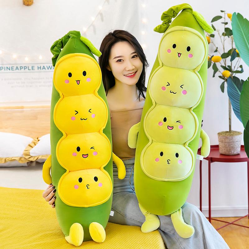 Gấu bông gấu ôm sâu đậu siêu dễ thương- 90cm