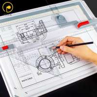 Perfk สถาปนิก A3กระดานวาดภาพโต๊ะเขียนแบบทางเทคนิคที่ทนทานอเนกประสงค์
