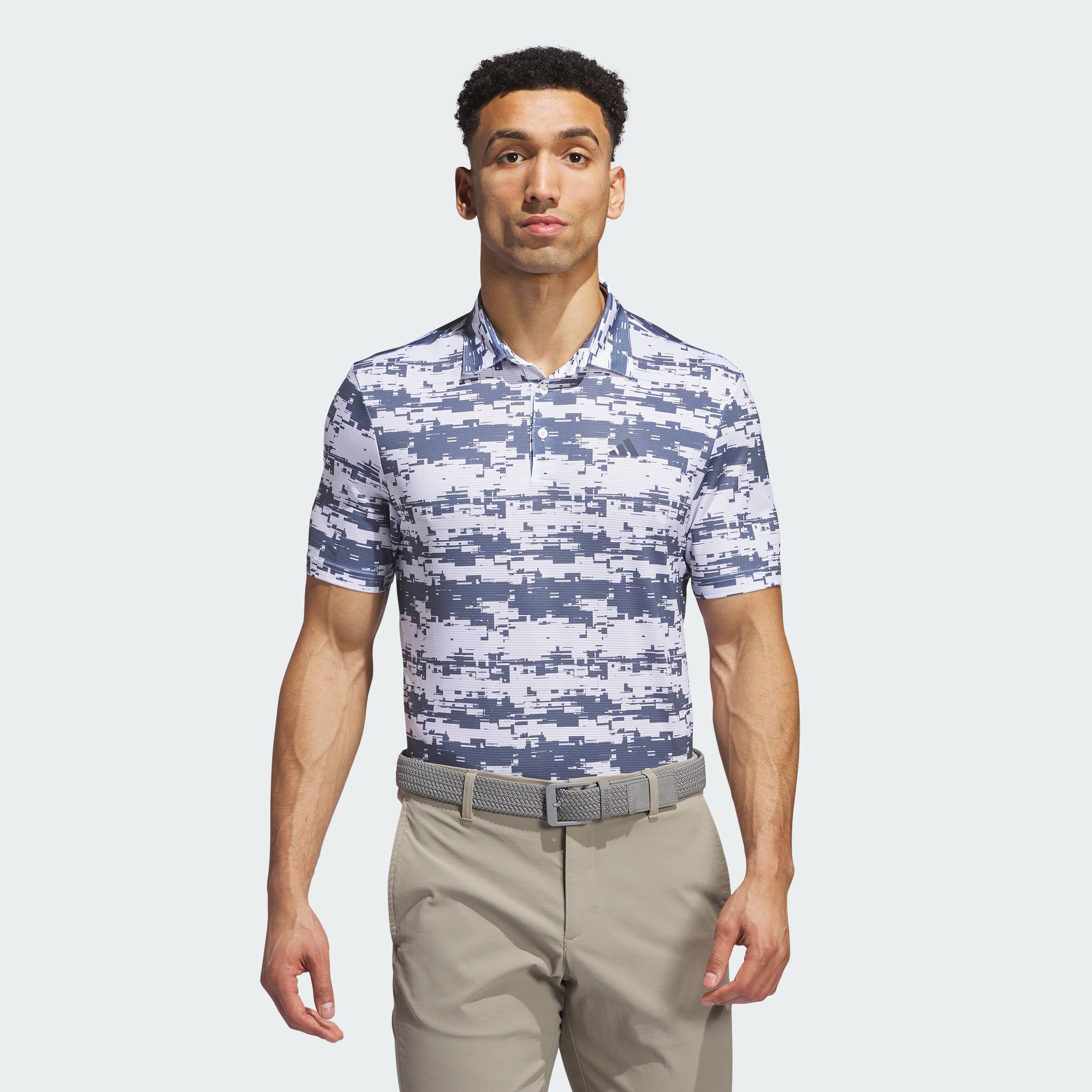 [24.4-MUA 3 GIẢM 30%+VOUCHER 10%] adidas Đánh gôn Áo Polo Kẻ Sọc HEAT.RDY Ultimate365 Nam trắng IW1400