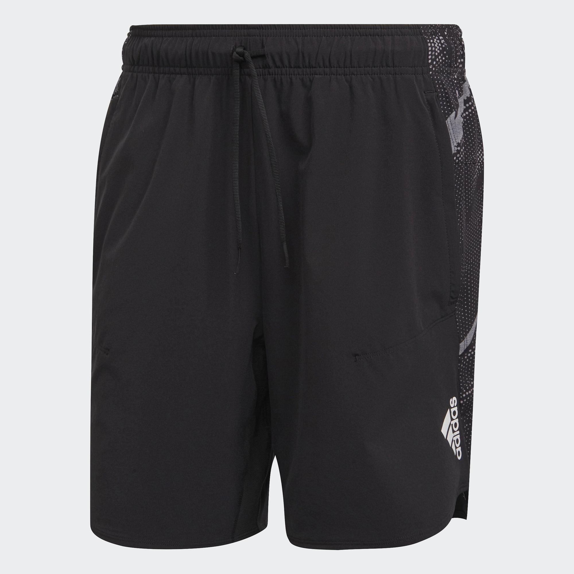 adidas Tập luyện Quần Short Graphic Designed for Training Nam Đen H61176