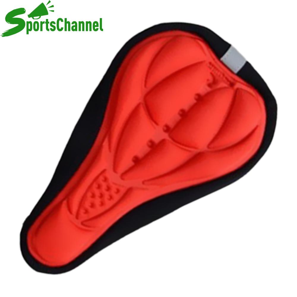 Xe đạp đa năng yên xe Bìa dày mềm 3D Pad bọc gối Phụ kiện đi xe đạp ngoài trời thoáng khí