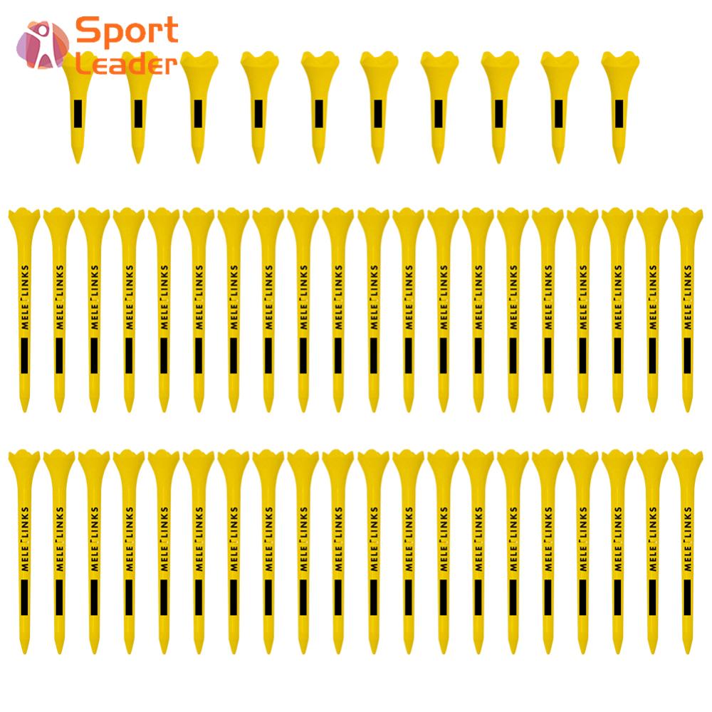 50pcs Golf Nail bóng TEE hỗ trợ tái sử dụng nhựa bóng gôn đào tạo móng tay ổn định tiện dụng bền nhẹ phụ kiện thể thao ngoài trời