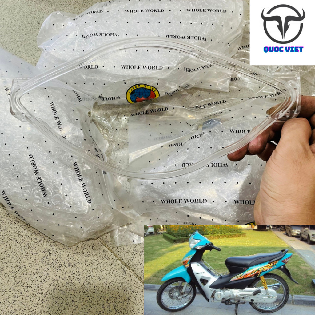Mặt kính đồng hồ dành cho xe Wave 100, 110, sản xuất từ năm 2006 đến 2022, wave 50cc chính hãng Honda