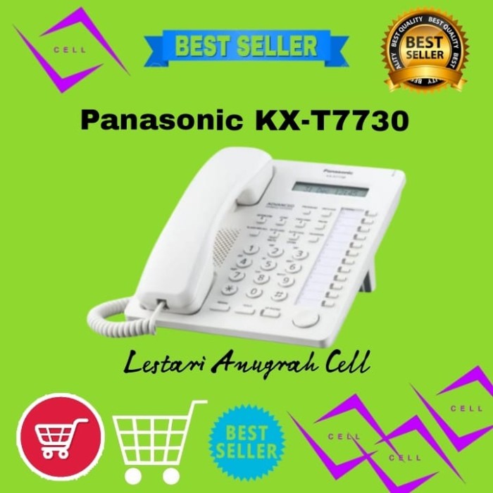 PANASONIC KX-T7730 - PESAWAT TELEPHONE HYBRID-Shelishop13 Harga  1,383,000 Ringgit*Penghantaran Percuma