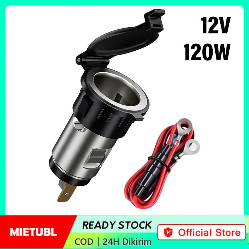 Socket Charger Mobil Lighter Power Outlet Set Universal / Soket Lighter Mobil Motor Soket Adaptor Charger Mobil Usb 12V Dengan Penutup Anti Air Harga 35,000 Ringgit*Penghantaran Percuma