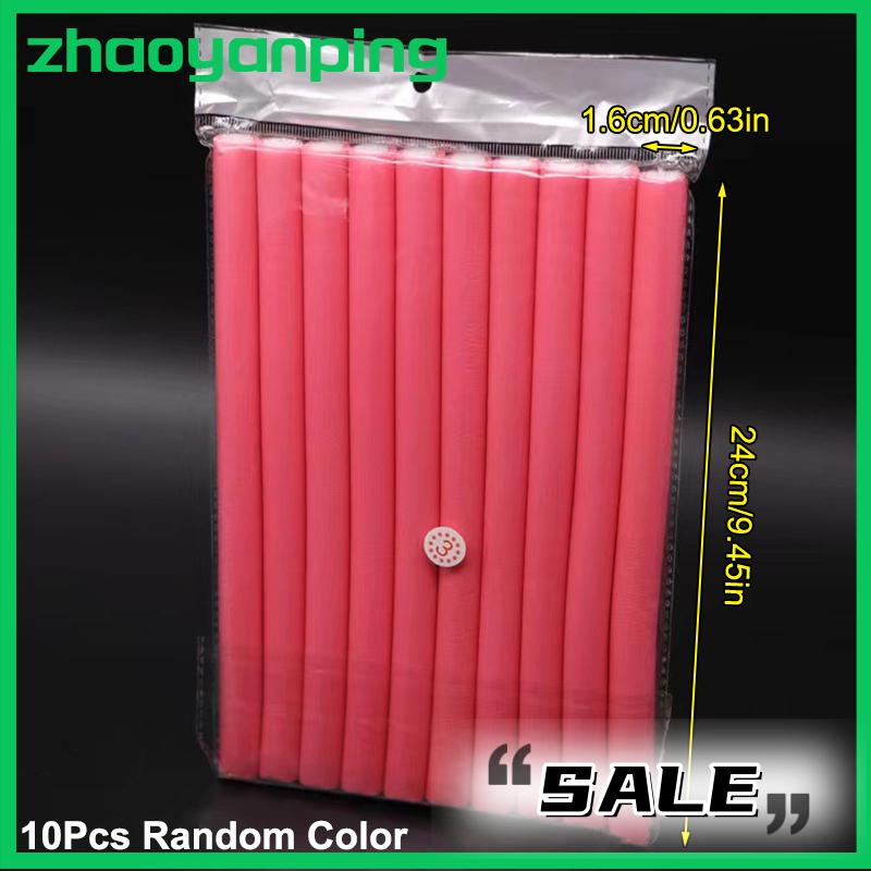 zhaoyanping 10 chiếc Máy uốn tóc linh hoạt Máy uốn tóc Máy Uốn Tóc máy uốn cong mềm uốn cong uốn xoăn Máy uốn tóc dụng cụ tạo kiểu không có máy uốn nhiệt máy ủi uốn nóng - 5