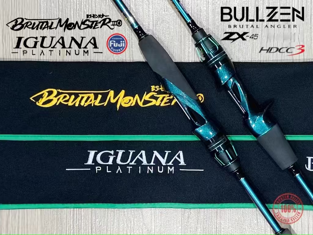 Bs Monster Iguana Bullzen Iguana Platinum Rod Iguana Velocity Rod
