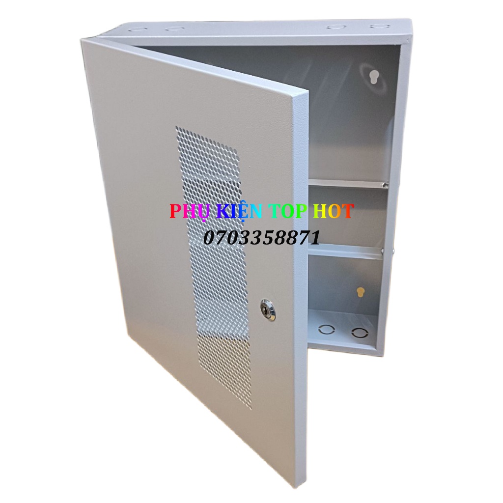 Tủ chứa đầu ghi camera kích thước 4512 - khóa tròn