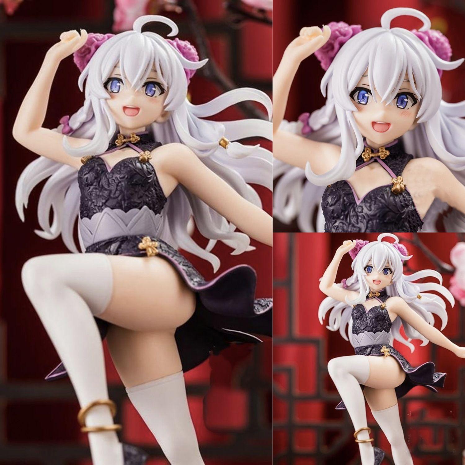 Mô hình Anime Phù thủy Elaina mặc váy ngủ dáng đứng cao 21cm Figure Wandering Witch đồ chơi Toy anim