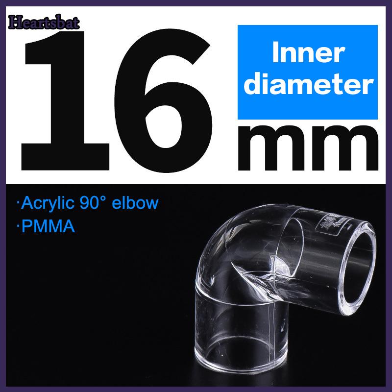 [Heartsbat] Bể cá lọc mưa phun Bar dòng chảy ra ống trong suốt Acrylic mưa vòi hoa sen Outlet Ống kit bể cá Bộ lọc bên ngoài accessries - 7